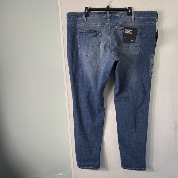Silver Jeans Co. NWT Plus Size Girlfriend Mid Rise Skinny Jeans 24W Distressed - Picture 10 of 14